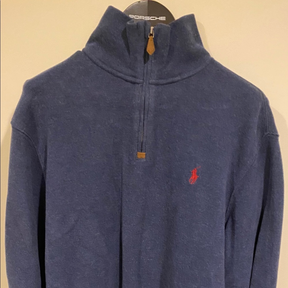 Excellent Condition Polo Ralph Lauren Men’s 1/4 Zip Sweater Medium